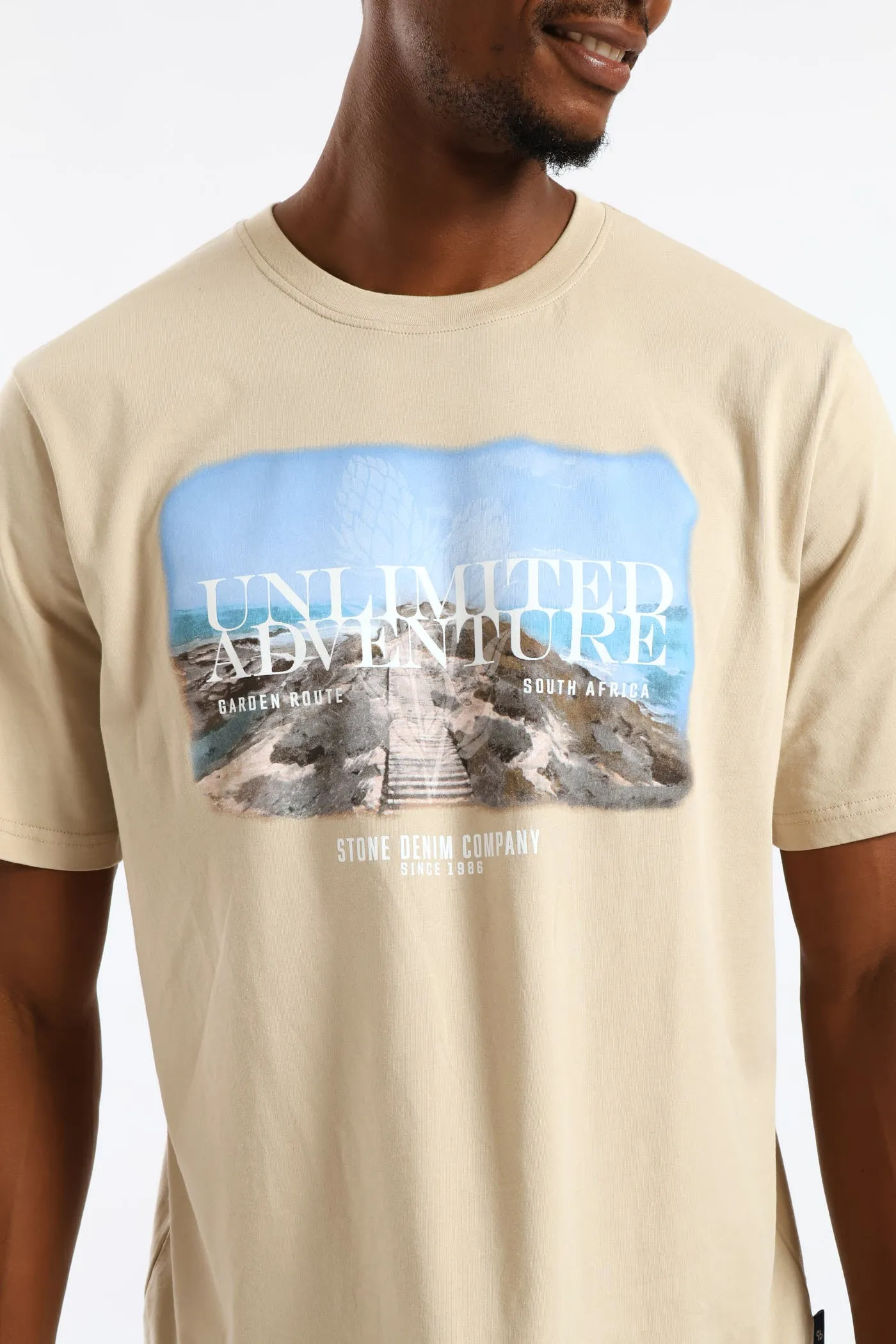 Unlimited Adventure Tee - Stone sold by Edgars product image thumbnail 2