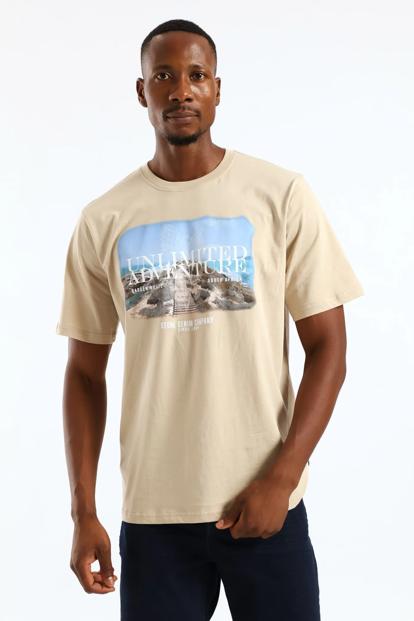 Unlimited Adventure Tee - Stone sold by Edgars product image thumbnail 3