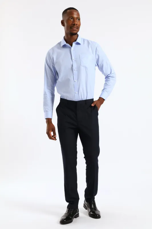 Abstract Check Texture Shirt - Light Blue sold by Edgars