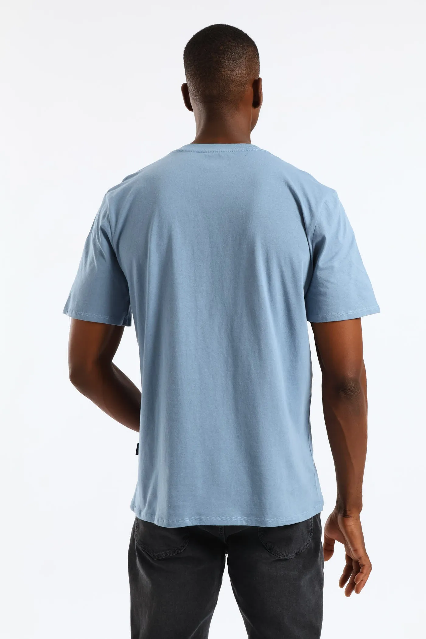 Laguna Beach Print Tee - Steel Blue sold by Edgars product image thumbnail 3