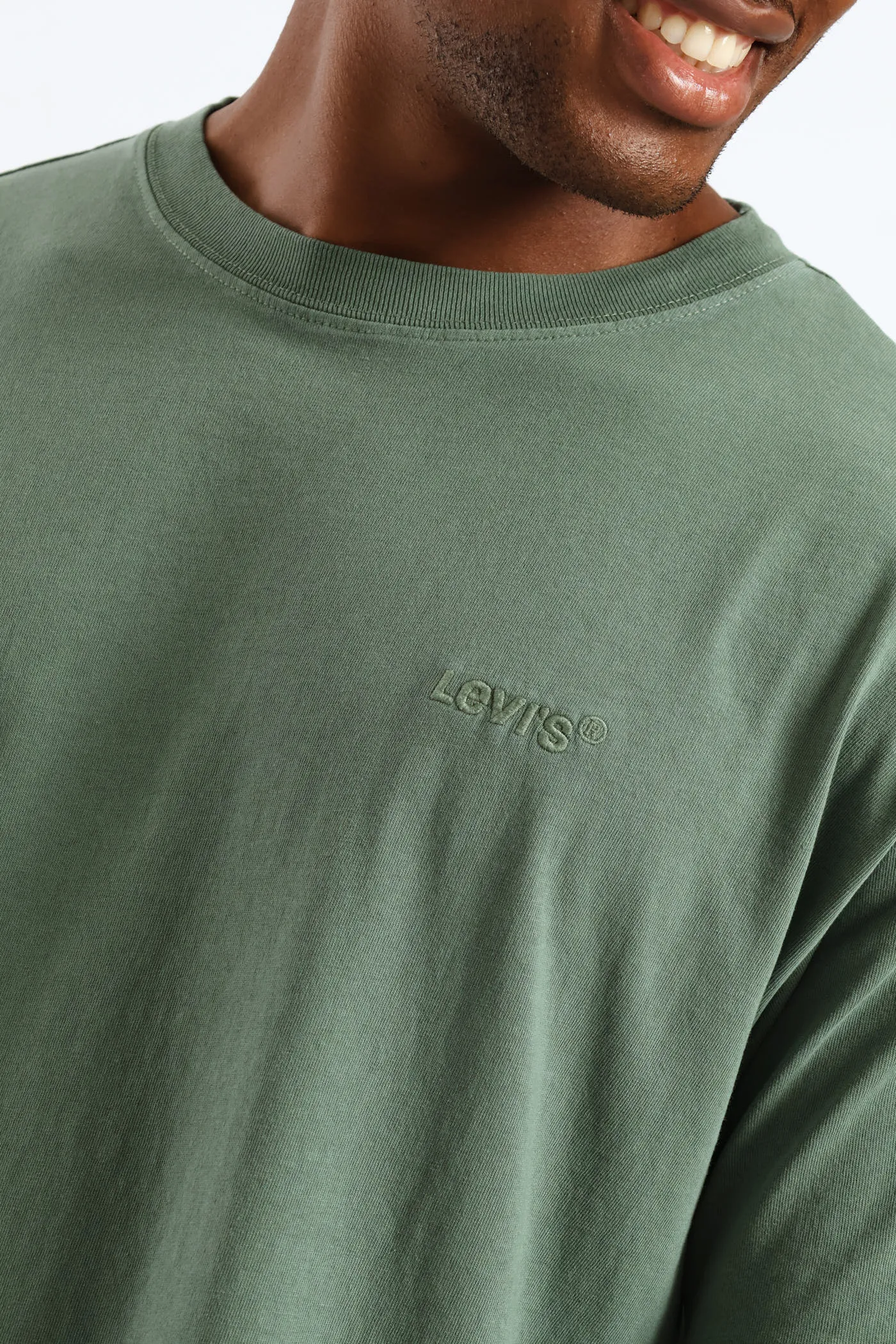 Red Tab Vintage Tee - Olive sold by Edgars product image thumbnail 2