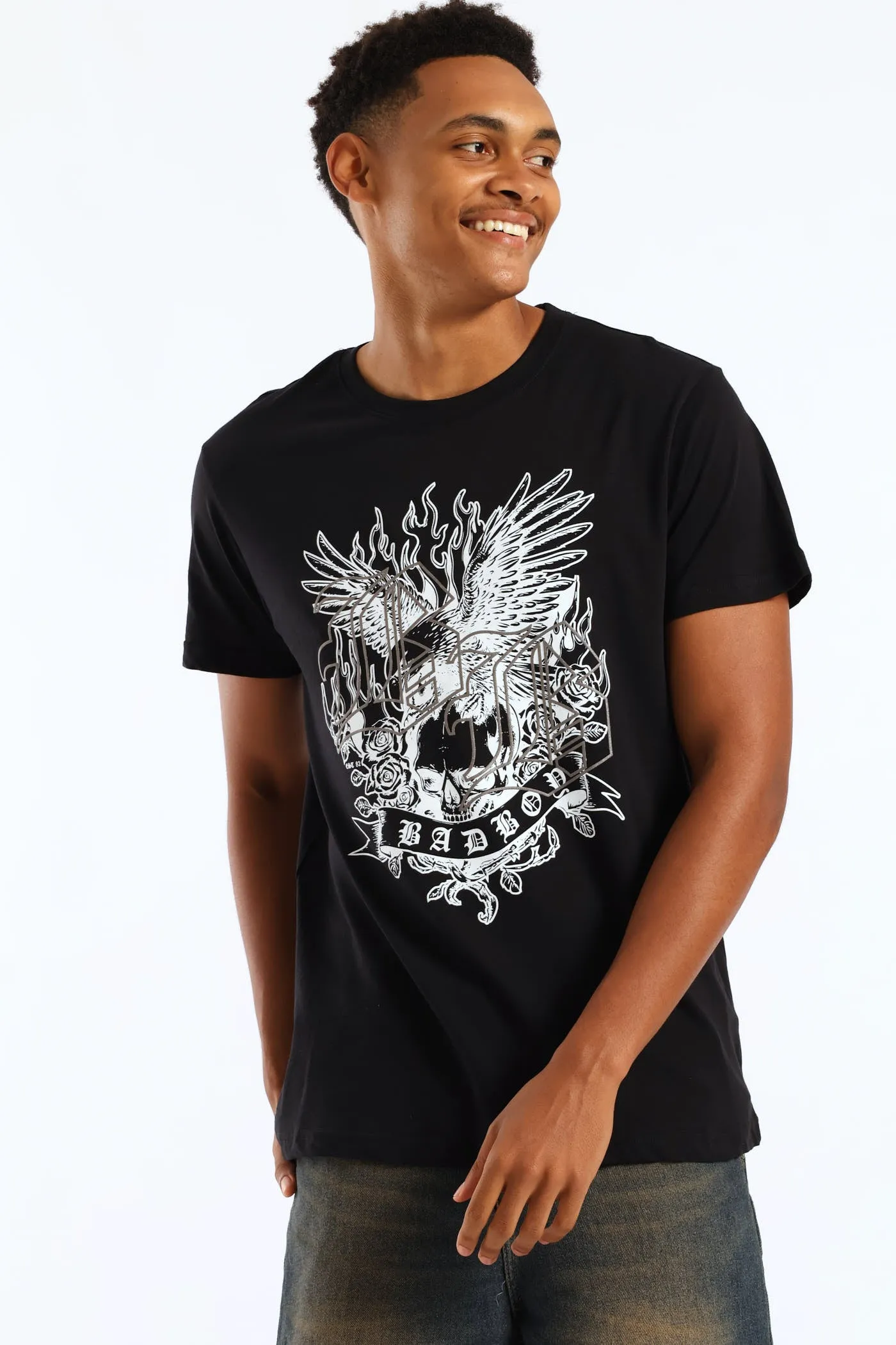 Death Skull Tee - Black sold by Edgars
