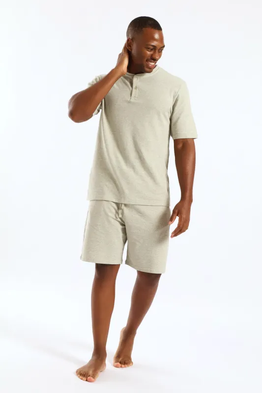 Pyjama Shorts - Sage sold by Edgars