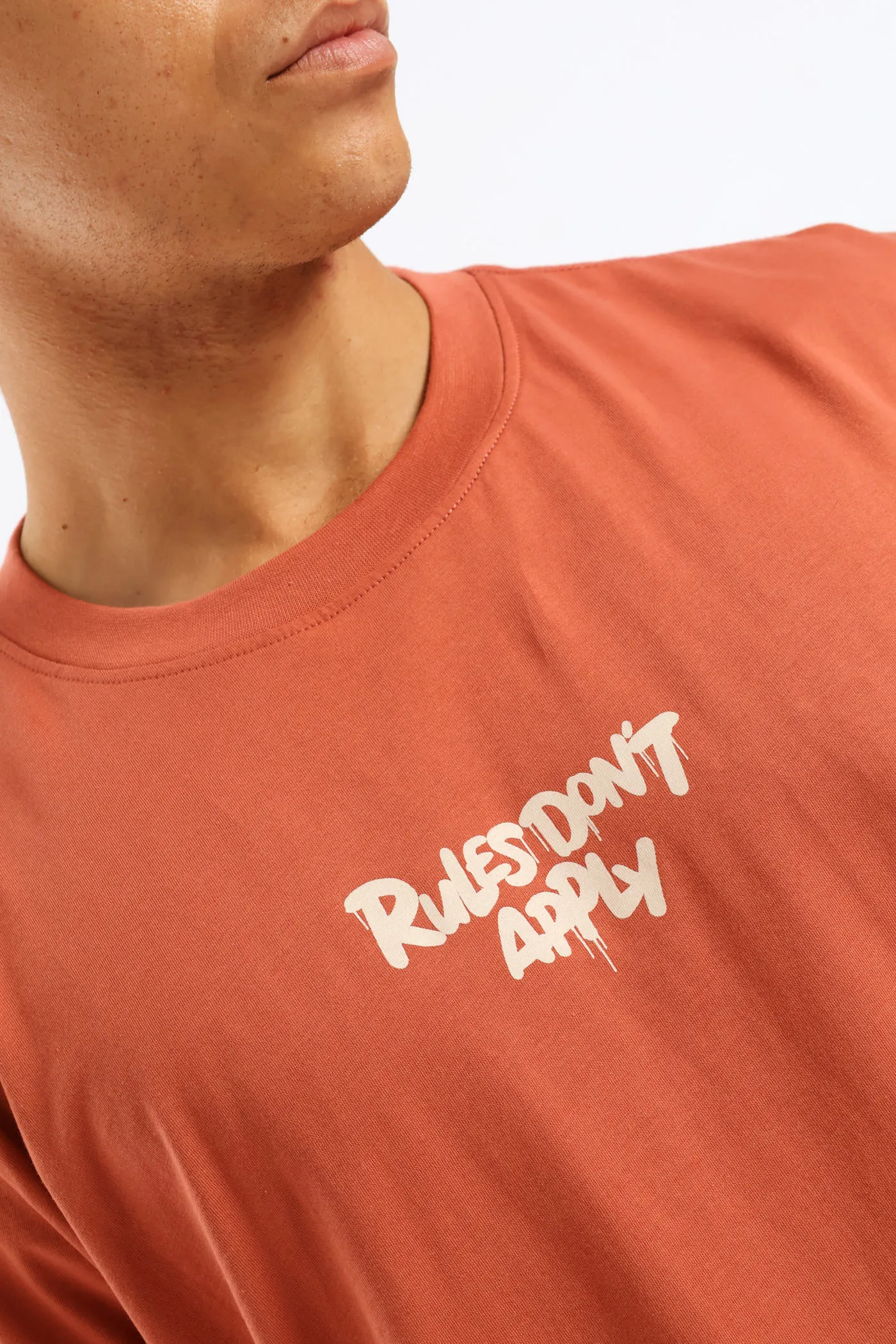 Rules Front & Back Print Tee - Dark Red sold by Edgars product image thumbnail 2
