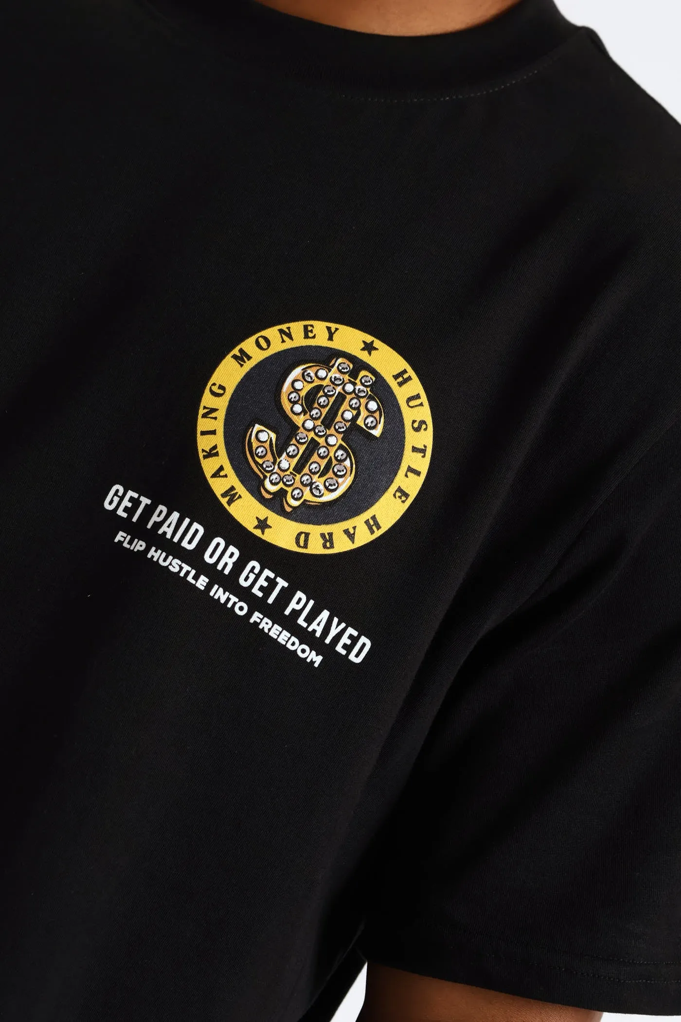 Money Print Tee - Black sold by Edgars product image thumbnail 2