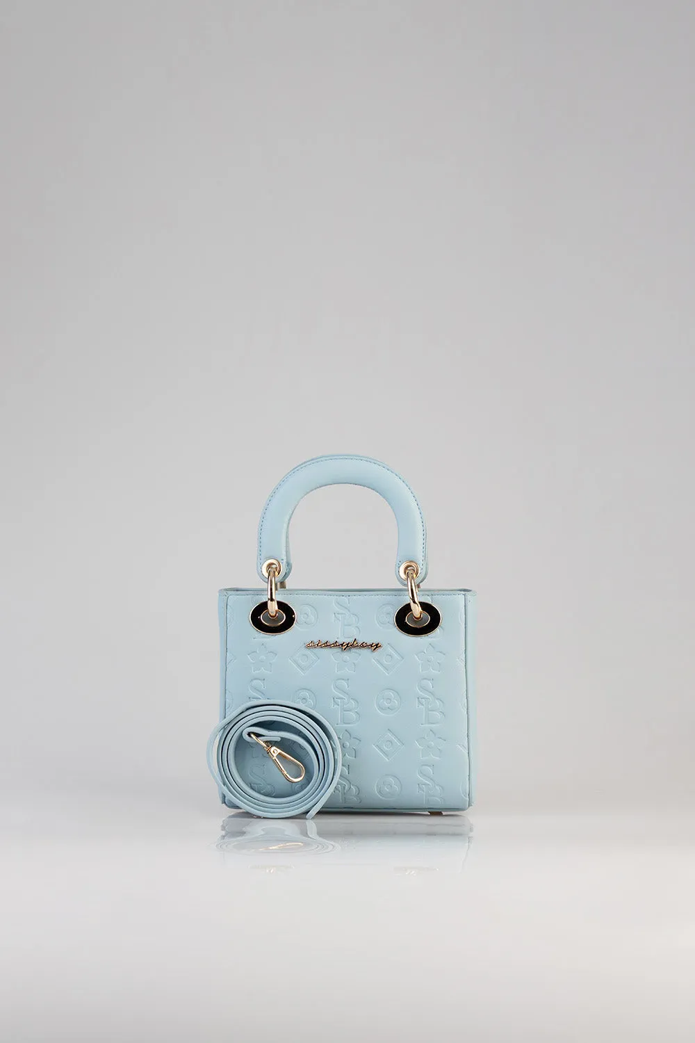 Mini Debossed Tote - Blue sold by Edgars product image thumbnail 3