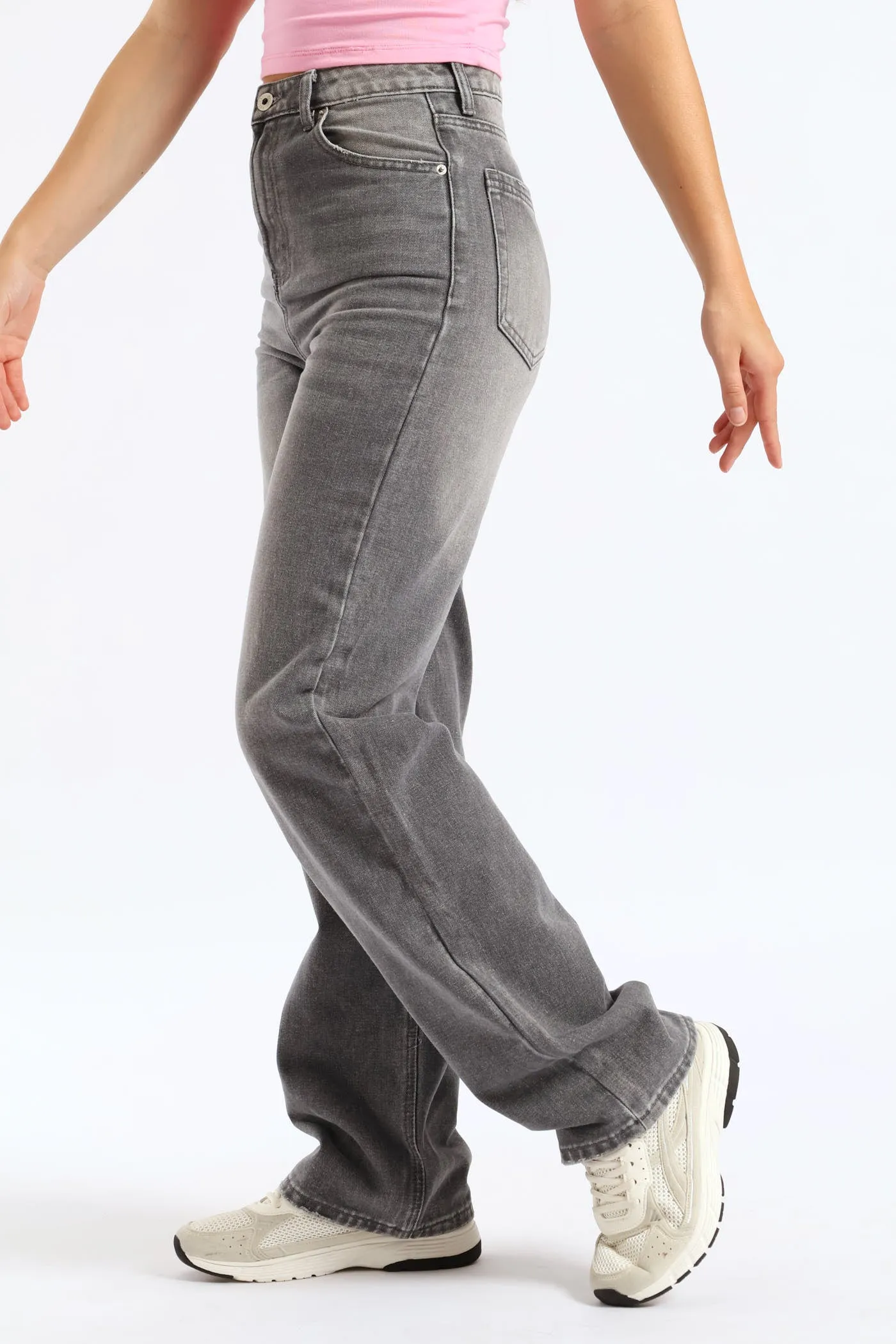 Slouchy Wide Leg Denim - Grey sold by Edgars product image thumbnail 4