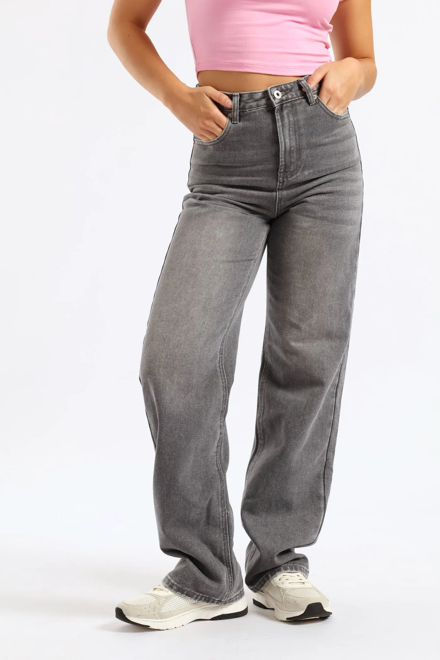 Slouchy Wide Leg Denim - Grey sold by Edgars product image thumbnail 2