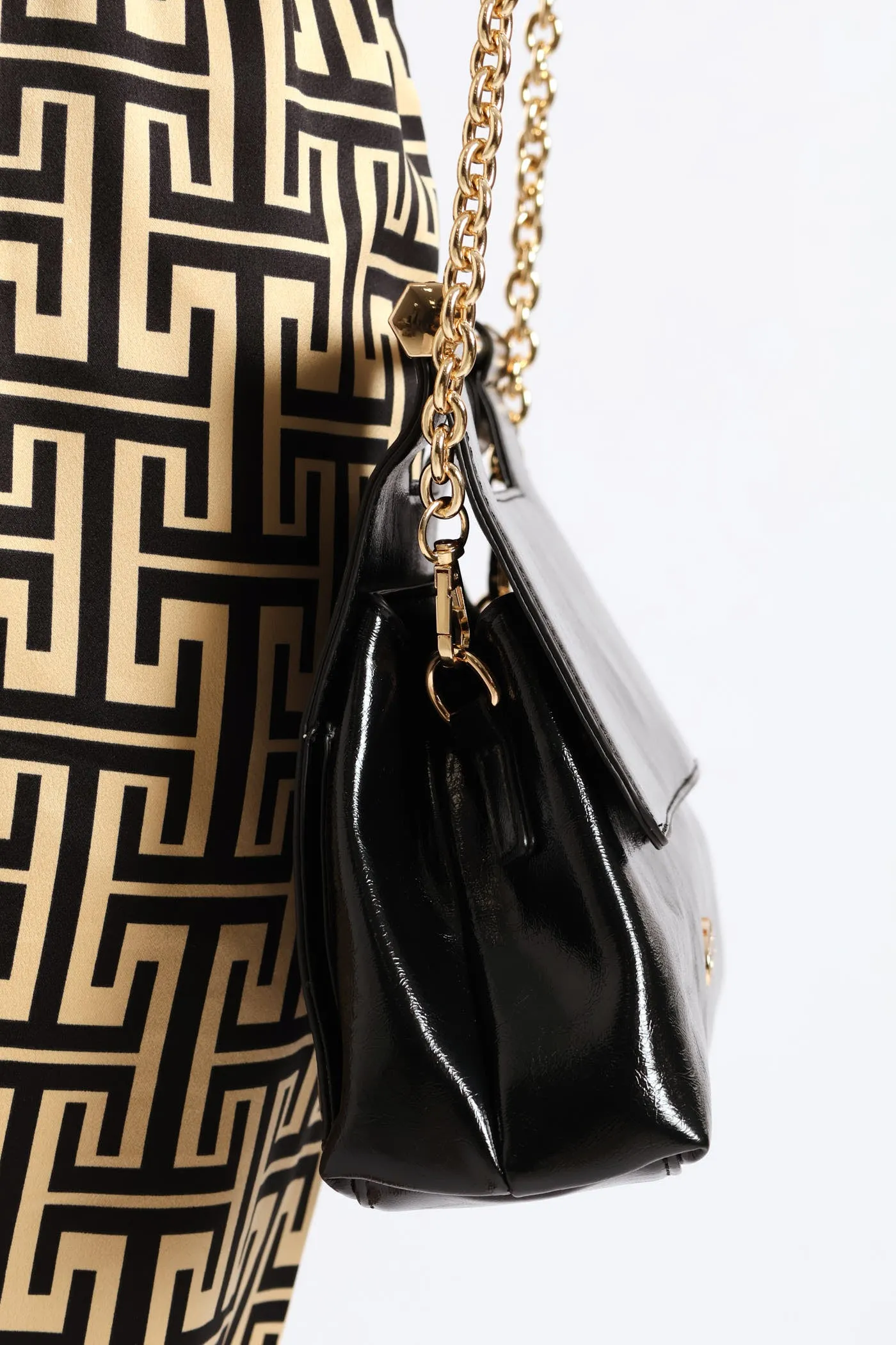 Double Handle Bucket Bag - Black sold by Edgars product image thumbnail 5