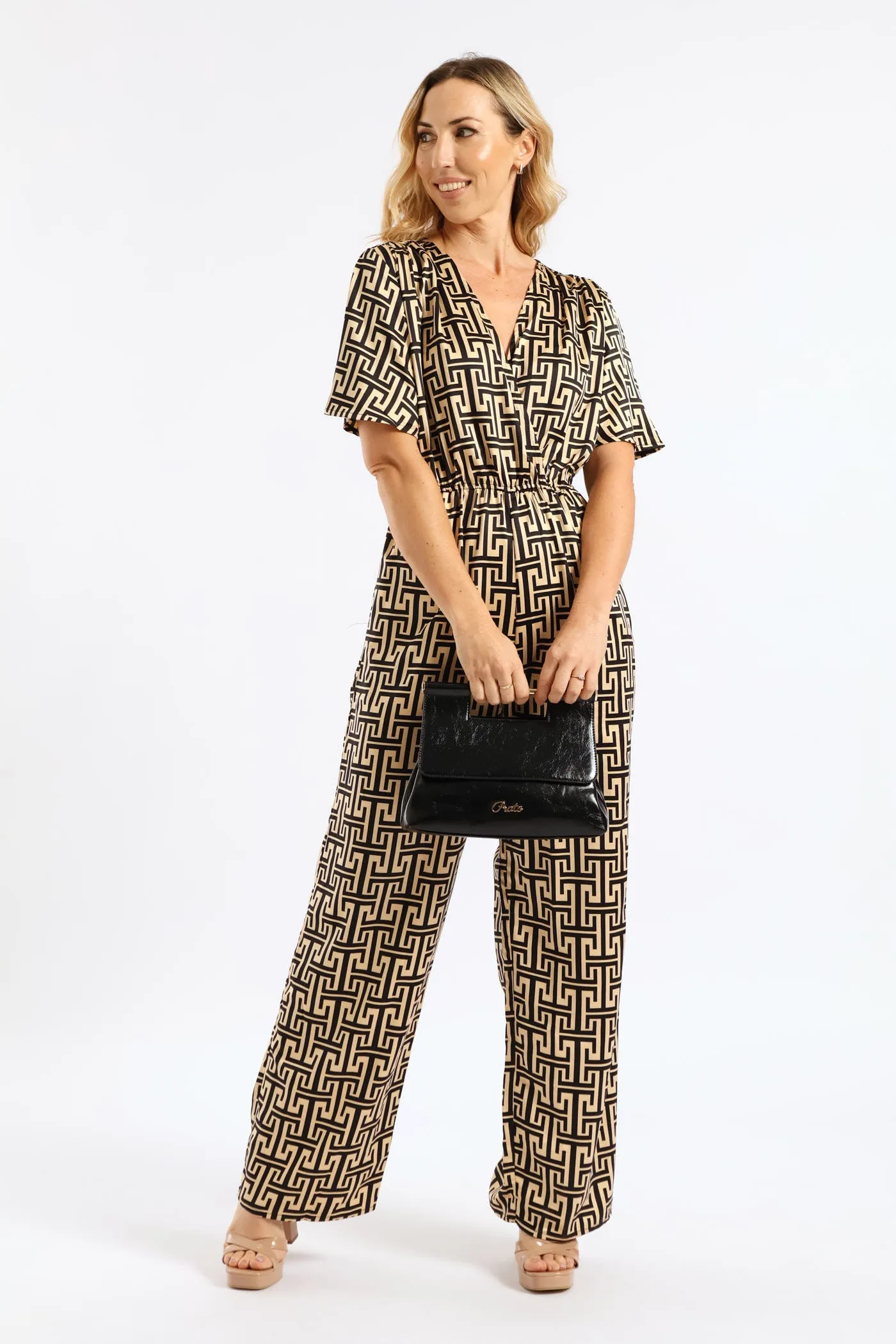 Double Handle Bucket Bag - Black sold by Edgars product image thumbnail 3