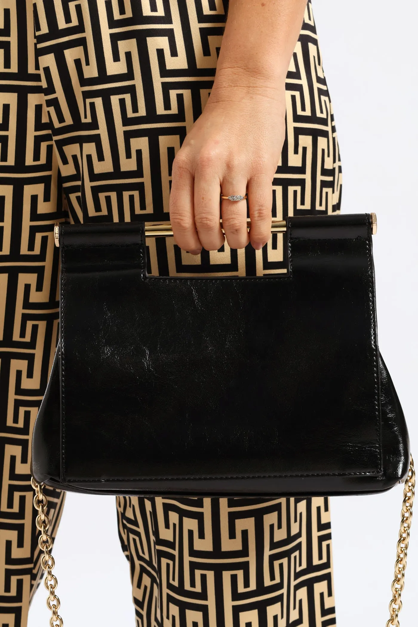 Double Handle Bucket Bag - Black sold by Edgars product image thumbnail 2