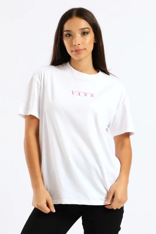 Talk Talk Oversized Tee - White sold by Edgars