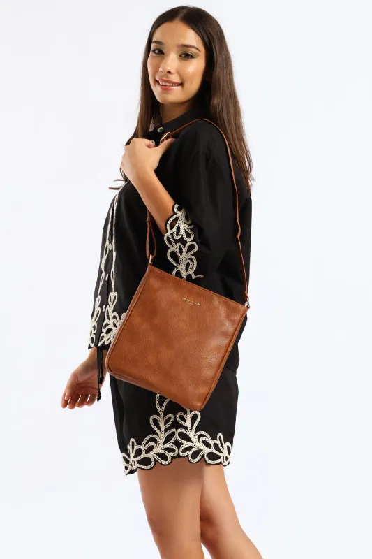 Danica Ii Crossbody - Tan sold by Edgars