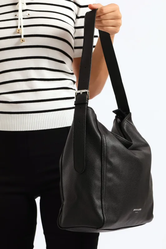 Lina Slouch Bag - Black sold by Edgars