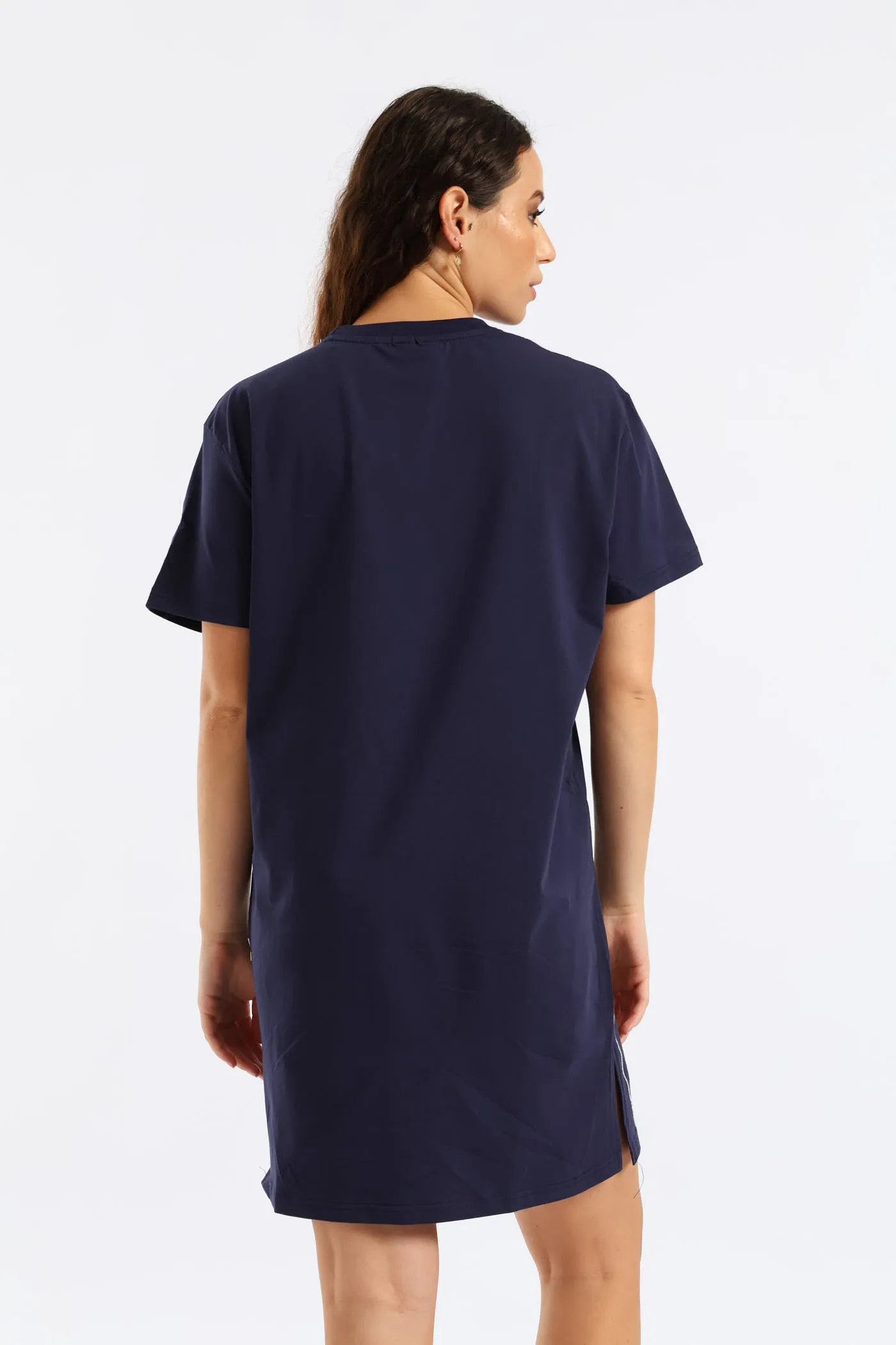 T-Shirt Dress - Navy sold by Edgars product image thumbnail 4