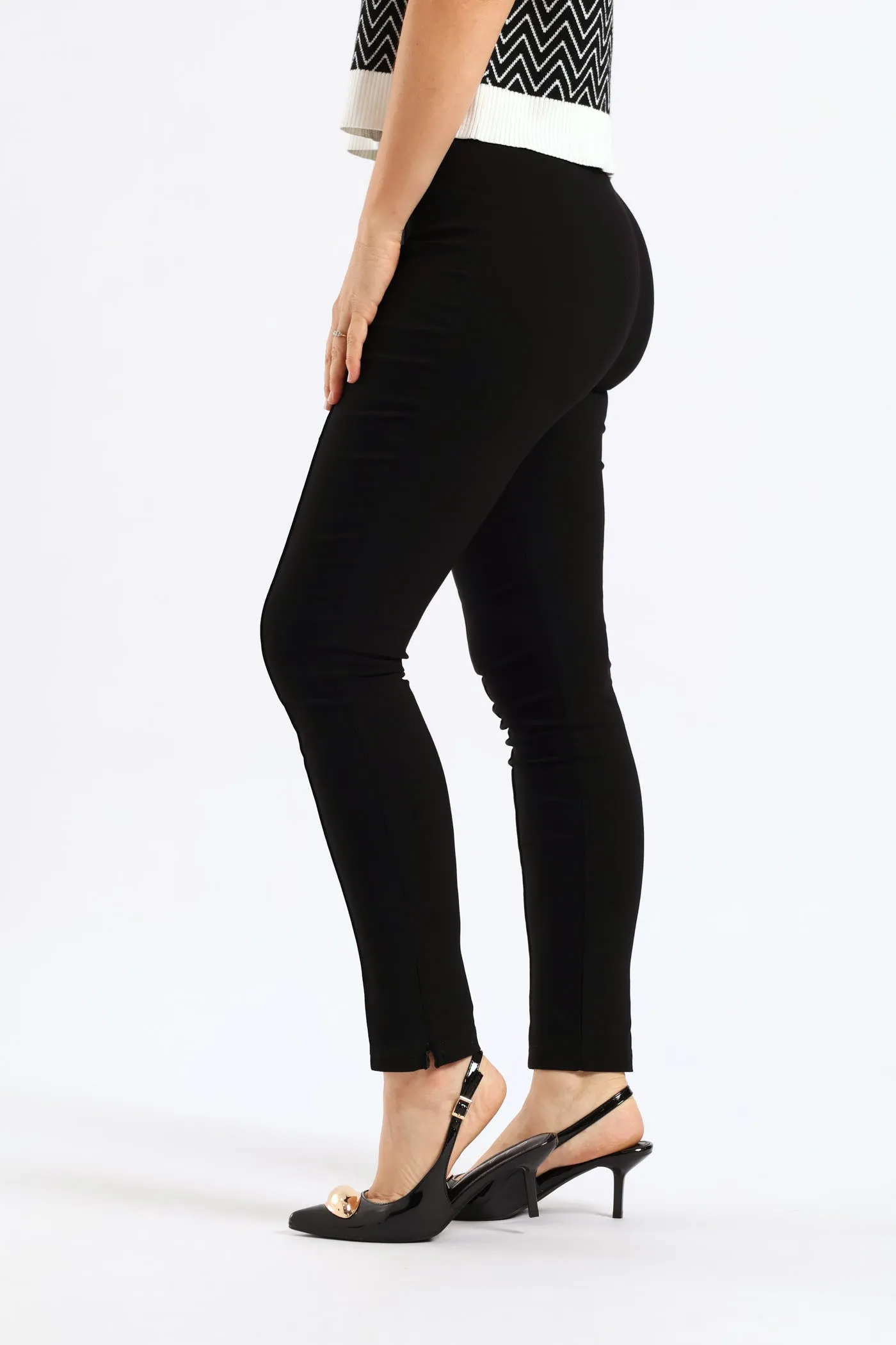 Smart Pin Tuck Skinny Pant - Black sold by Edgars product image thumbnail 3