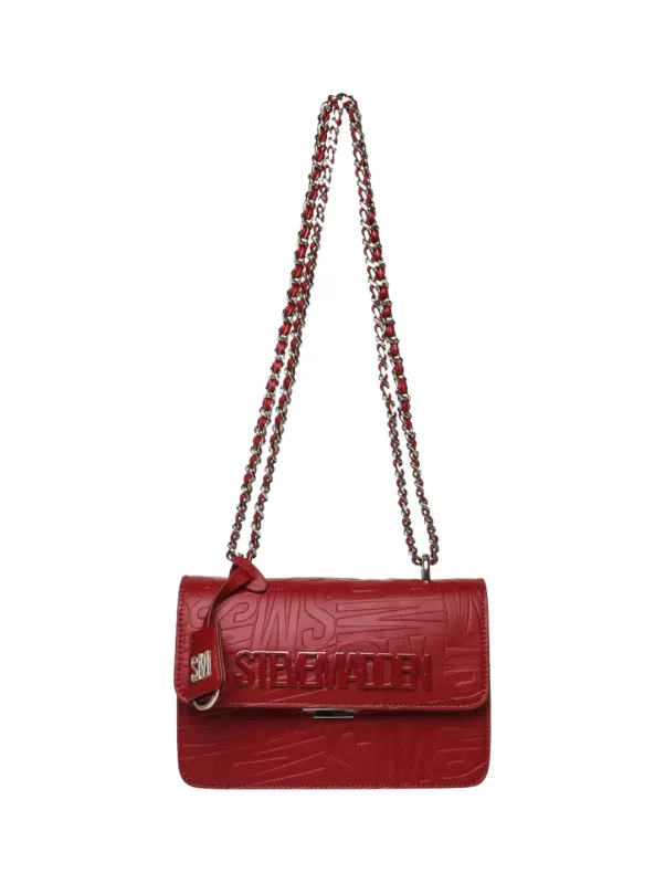 Bdoozy Shoulder Bag - Red made by Steve Madden