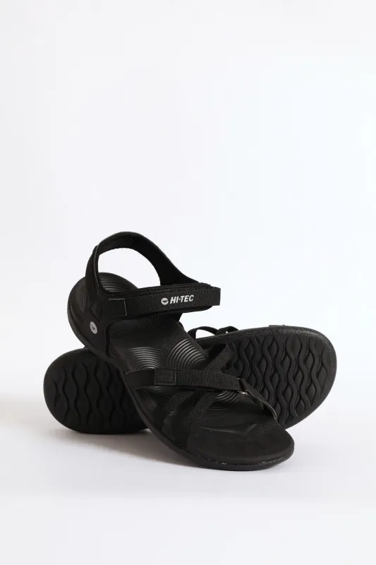 Anselia Multi Strap Sandal - Black sold by Edgars