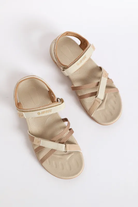 Anselia Multi Strap Sandal - Taupe sold by Edgars