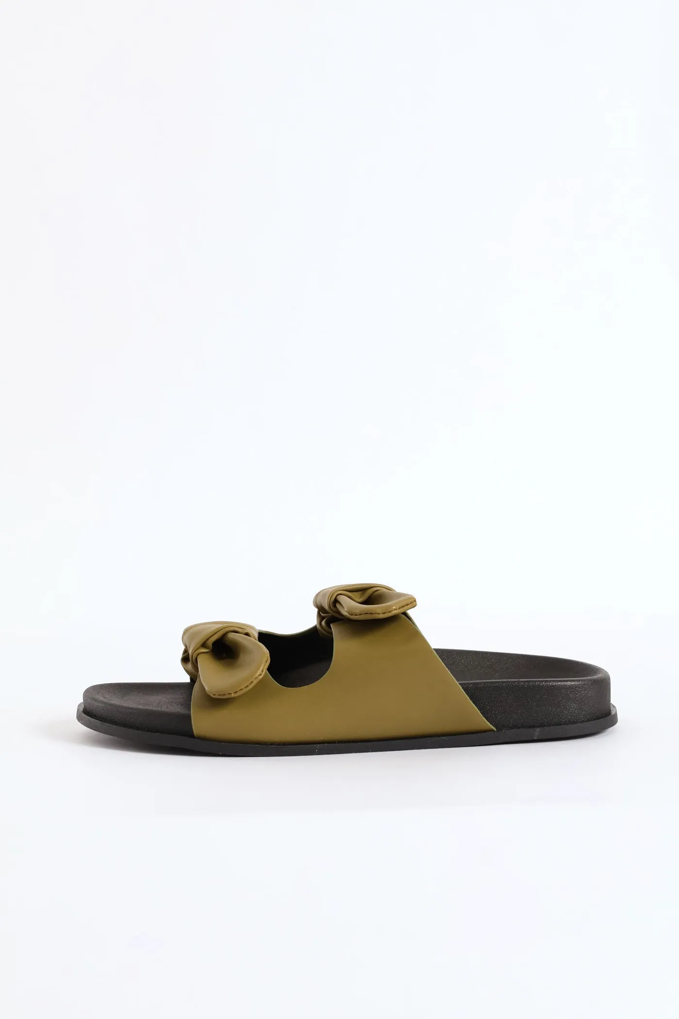 Double Knotted Band Mule Sandal - Chartreuse sold by Edgars product image thumbnail 2