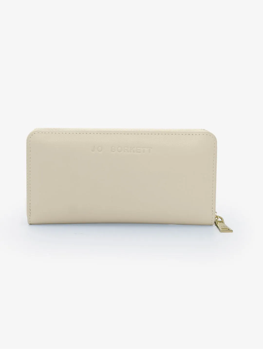 Meryl Smooth Zip Around Purse - Cream sold by Edgars