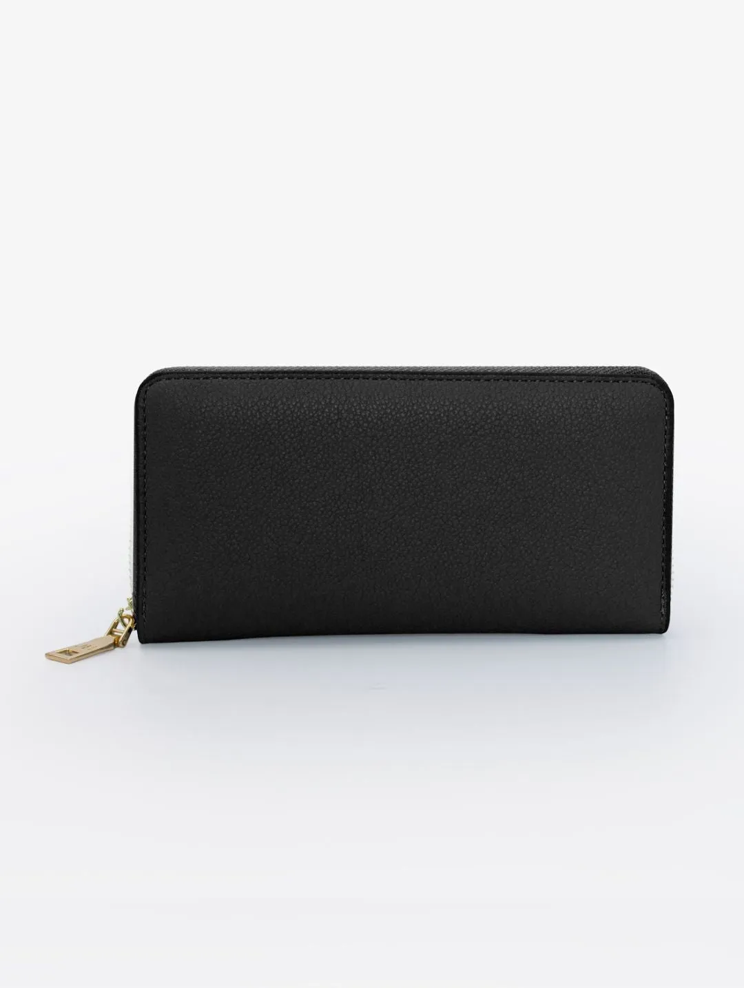 Charlotte Light Text Zip Around Purse - Black sold by Edgars product image thumbnail 2
