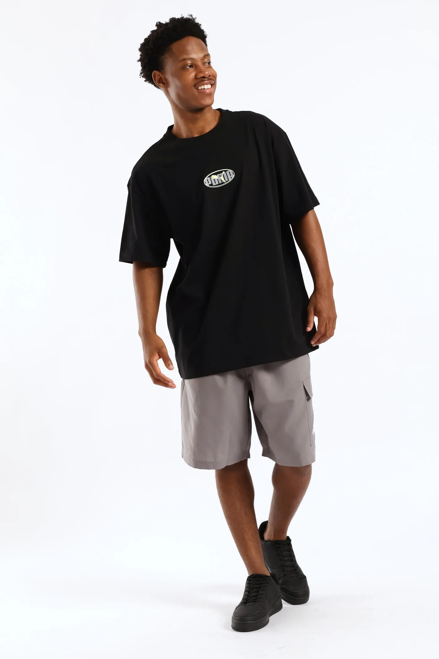 Essential Logo Lab Relaxed Execution Tee - Black sold by Edgars product image thumbnail 5
