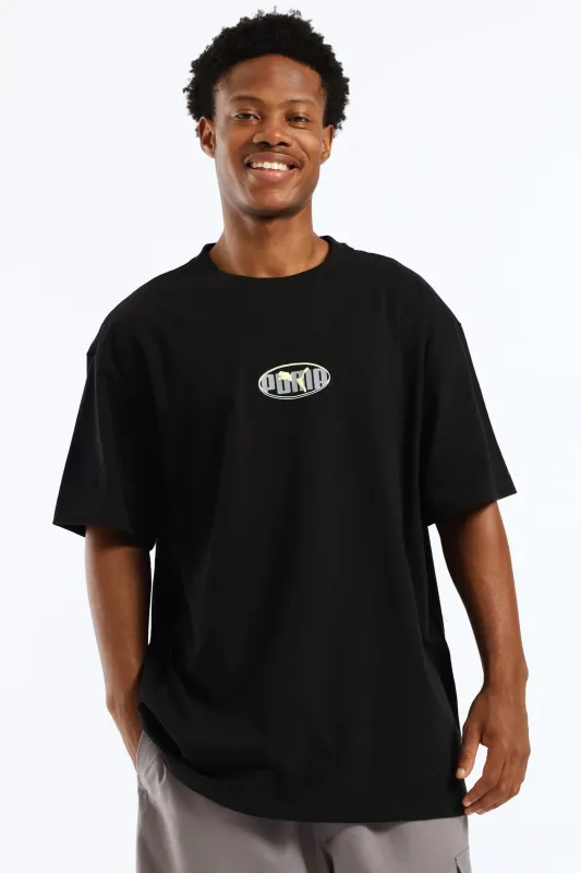 Essential Logo Lab Relaxed Execution Tee - Black sold by Edgars