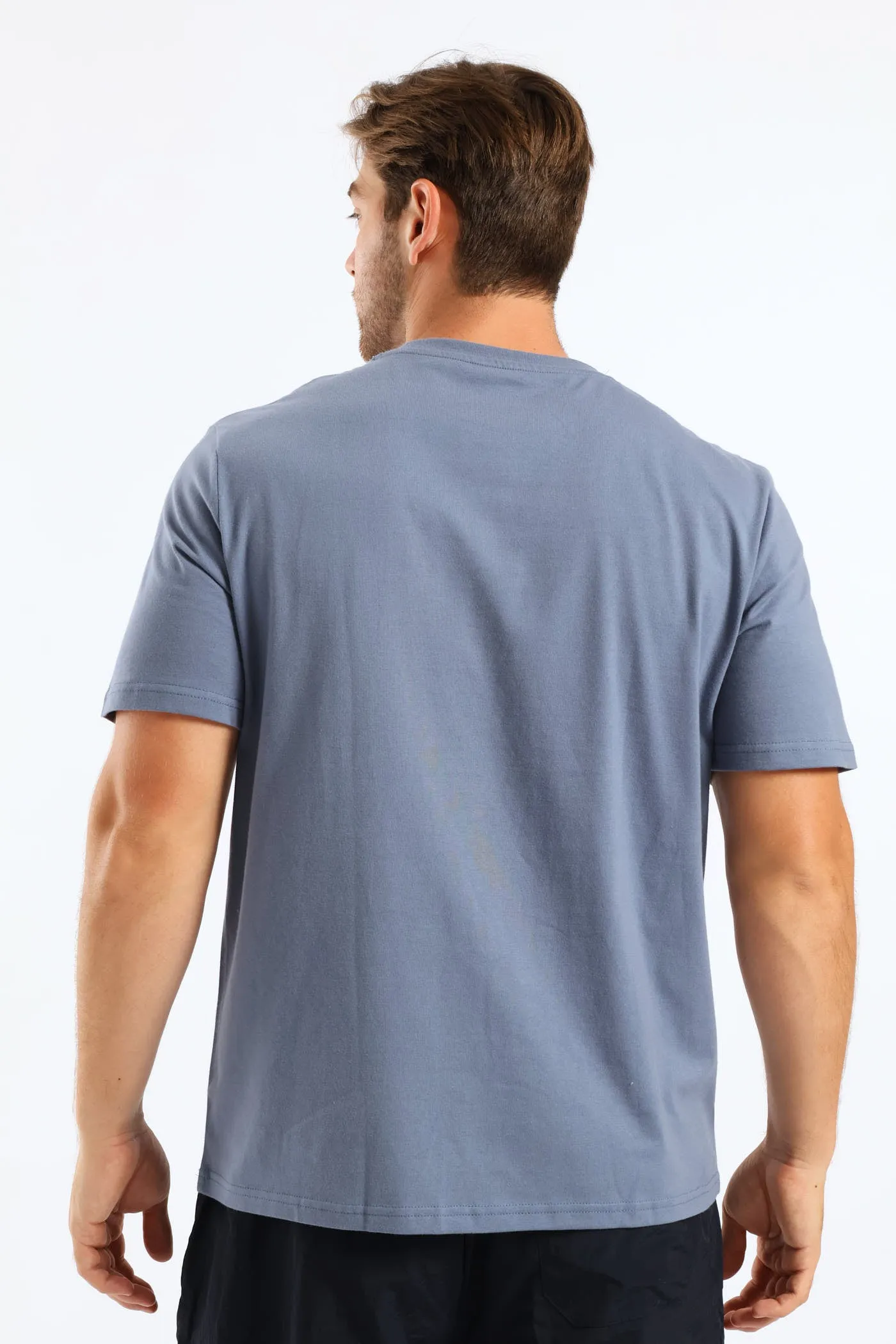 Heavy Weight Pocket Tee - Airforce sold by Edgars product image thumbnail 5