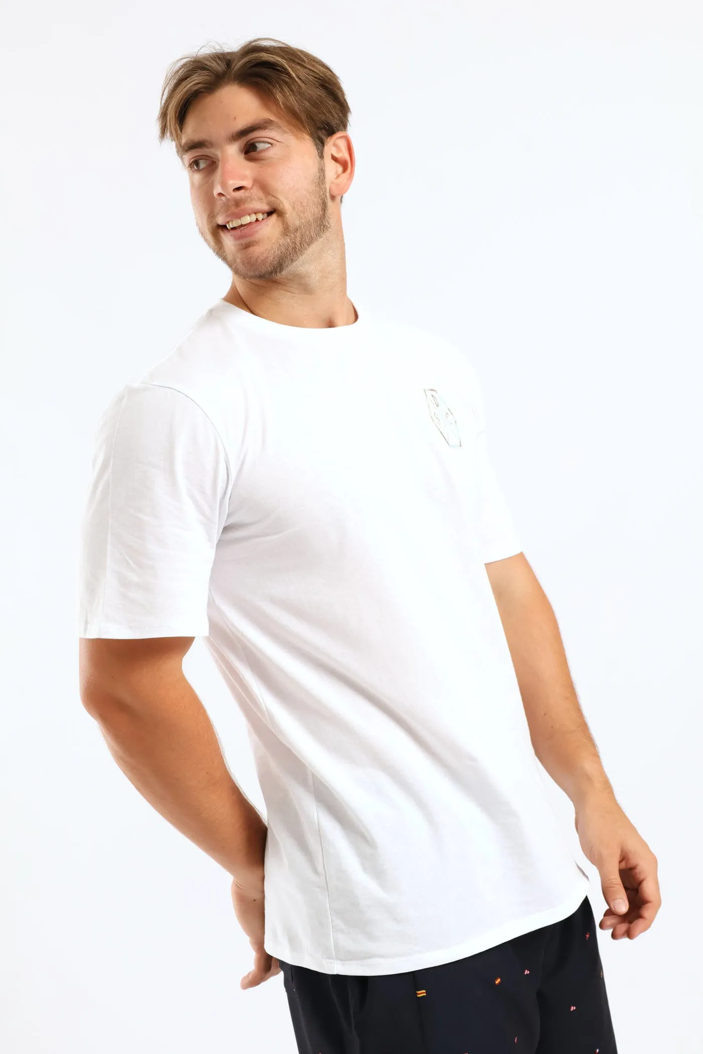 Playas De Miami Front & Back Tee - White sold by Edgars product image thumbnail 3