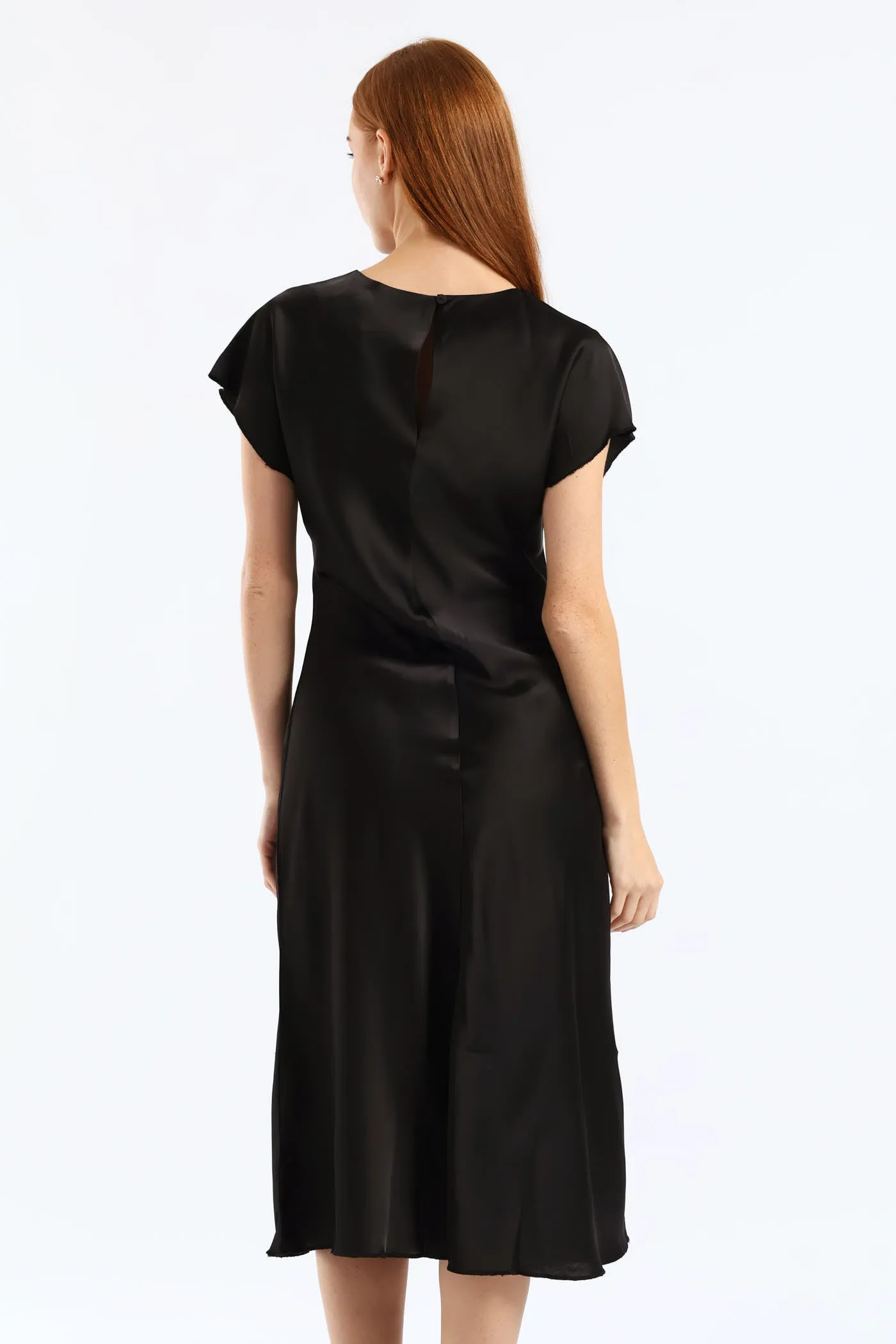 Isabella Bias Cut Dress - Black sold by Edgars product image thumbnail 5