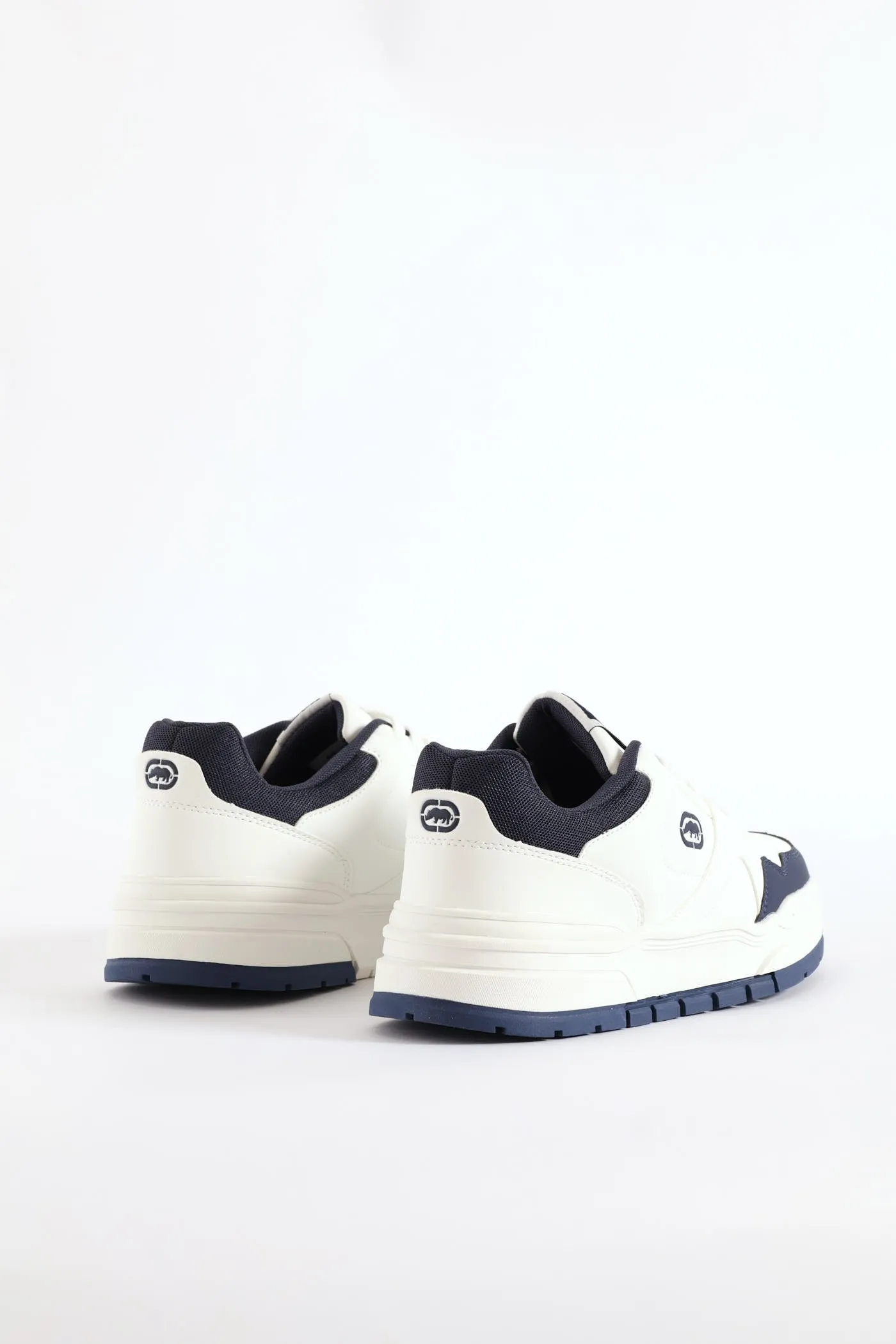 Chunky Lace Up Sneaker - White/Navy sold by Edgars product image thumbnail 2