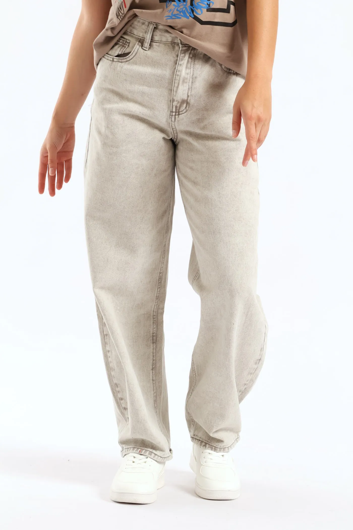 Wide Baloon Denim - Ice Grey sold by Edgars product image thumbnail 2