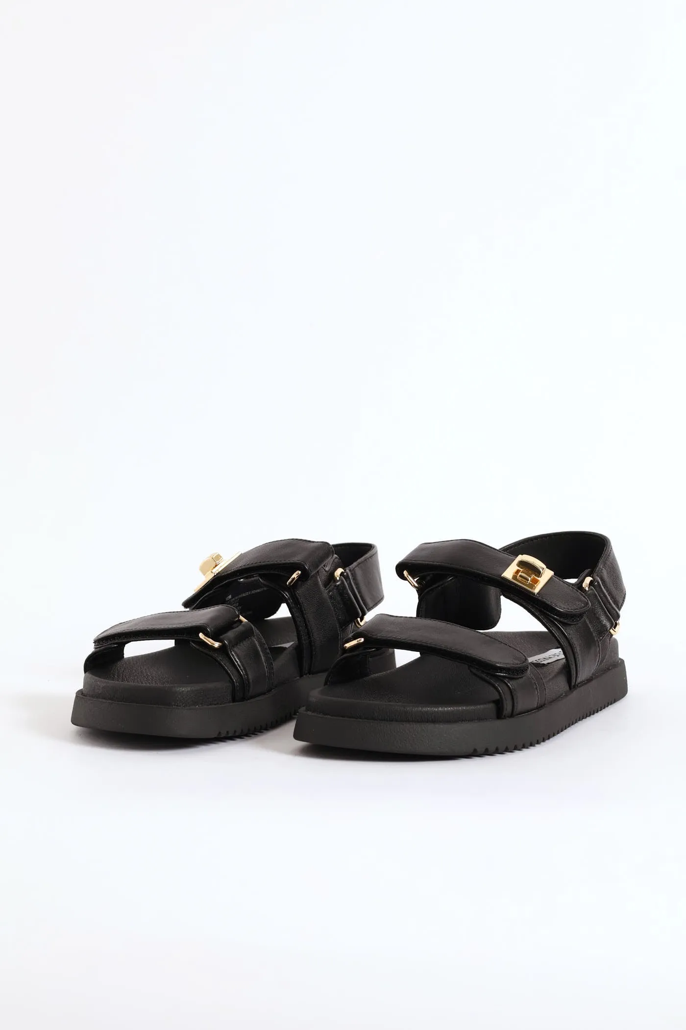 Mona Backstrap Buckle Leather Sandal - Black sold by Edgars product image thumbnail 3