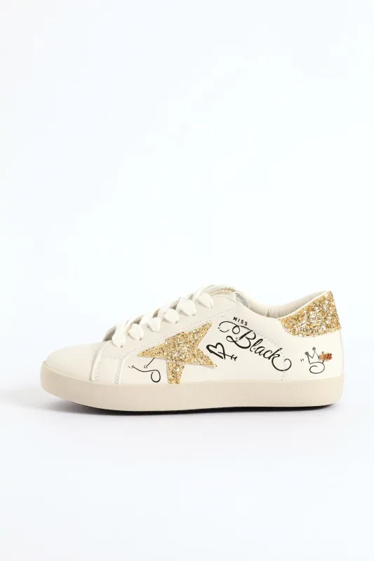 Veta 2 Low Top Sneaker - Gold sold by Edgars