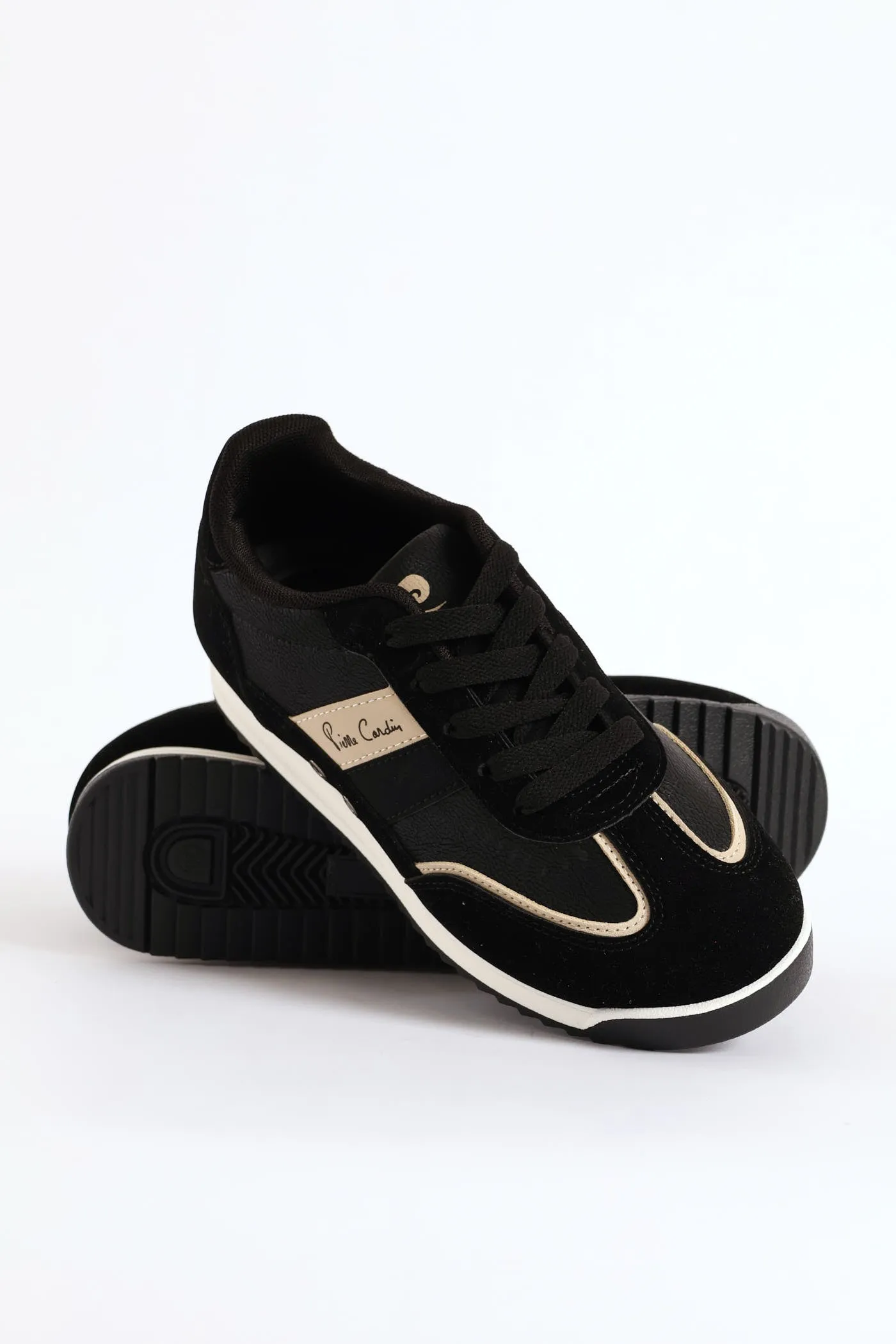 Colourblock Sneaker - Black sold by Edgars