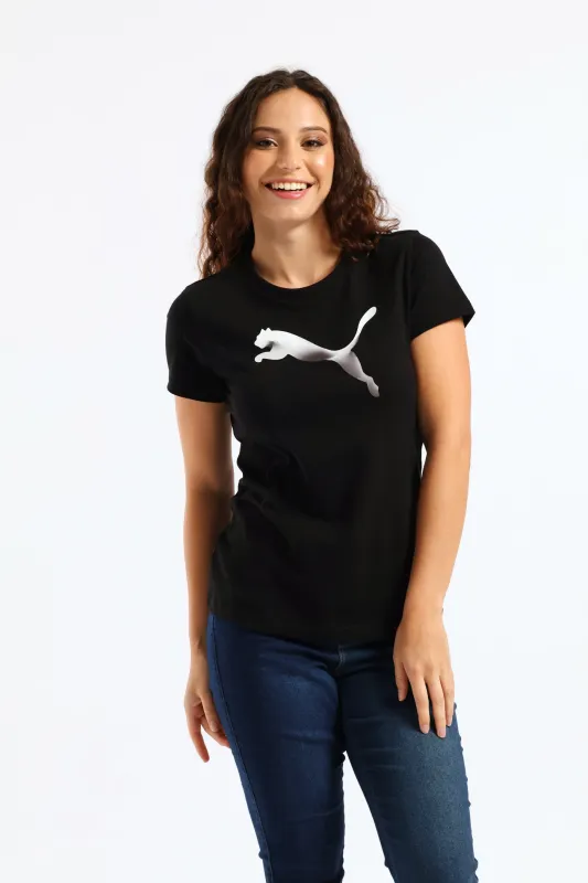Graphic Gradient Tee - Black sold by Edgars