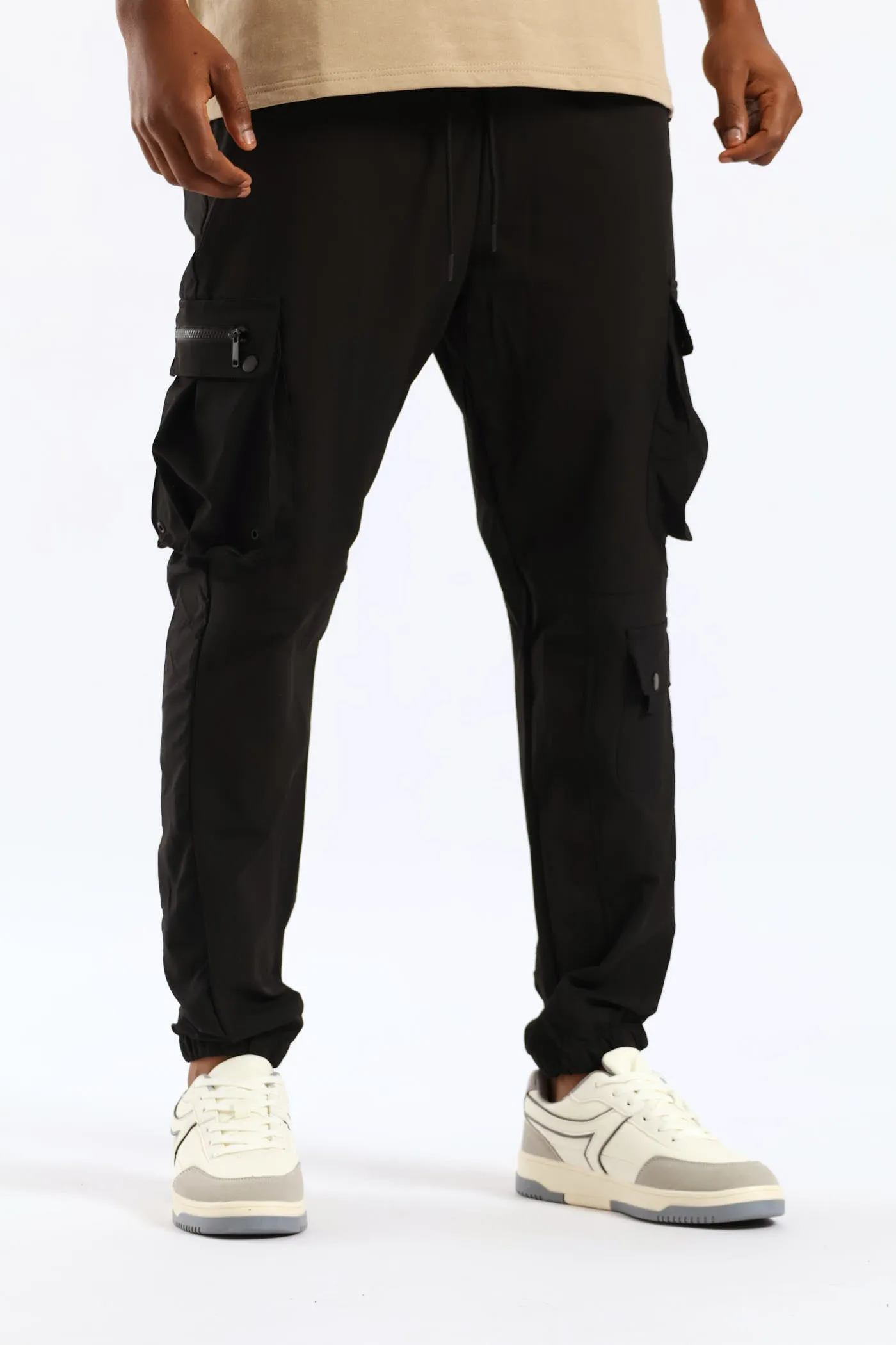 Nylon Multi Pocket Jogger - Black sold by Edgars product image thumbnail 3