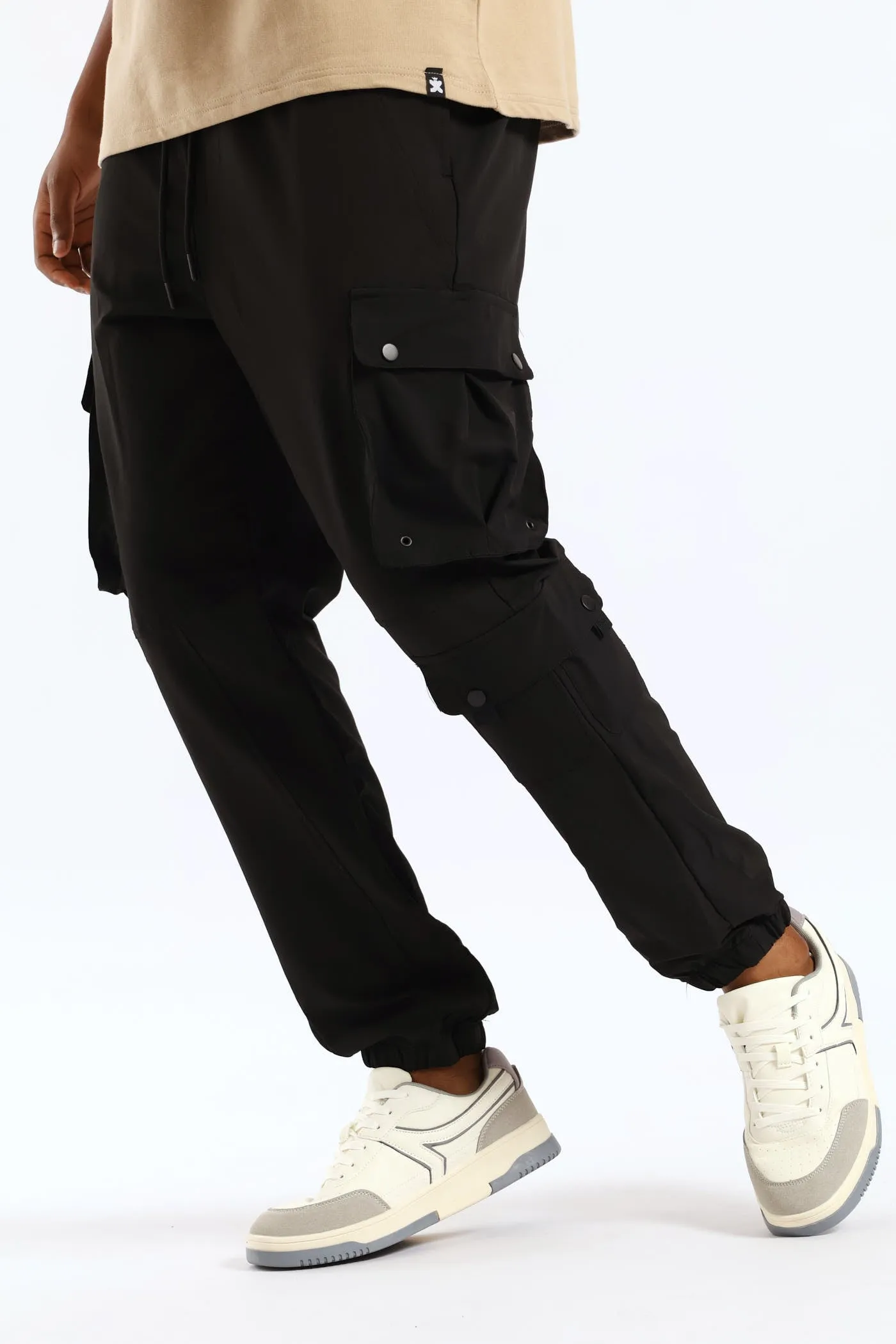 Nylon Multi Pocket Jogger - Black sold by Edgars product image thumbnail 4