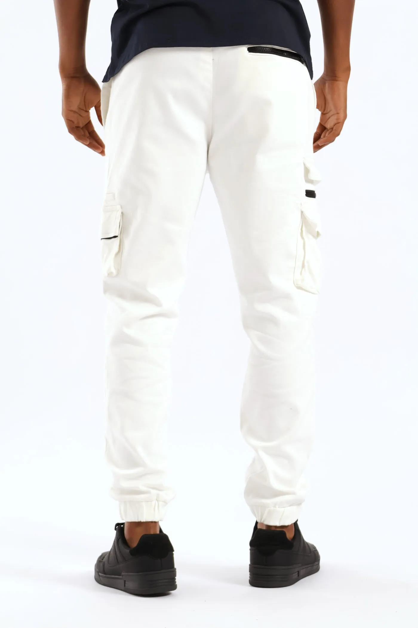 Knit Cargo Jogger - White sold by Edgars product image thumbnail 3