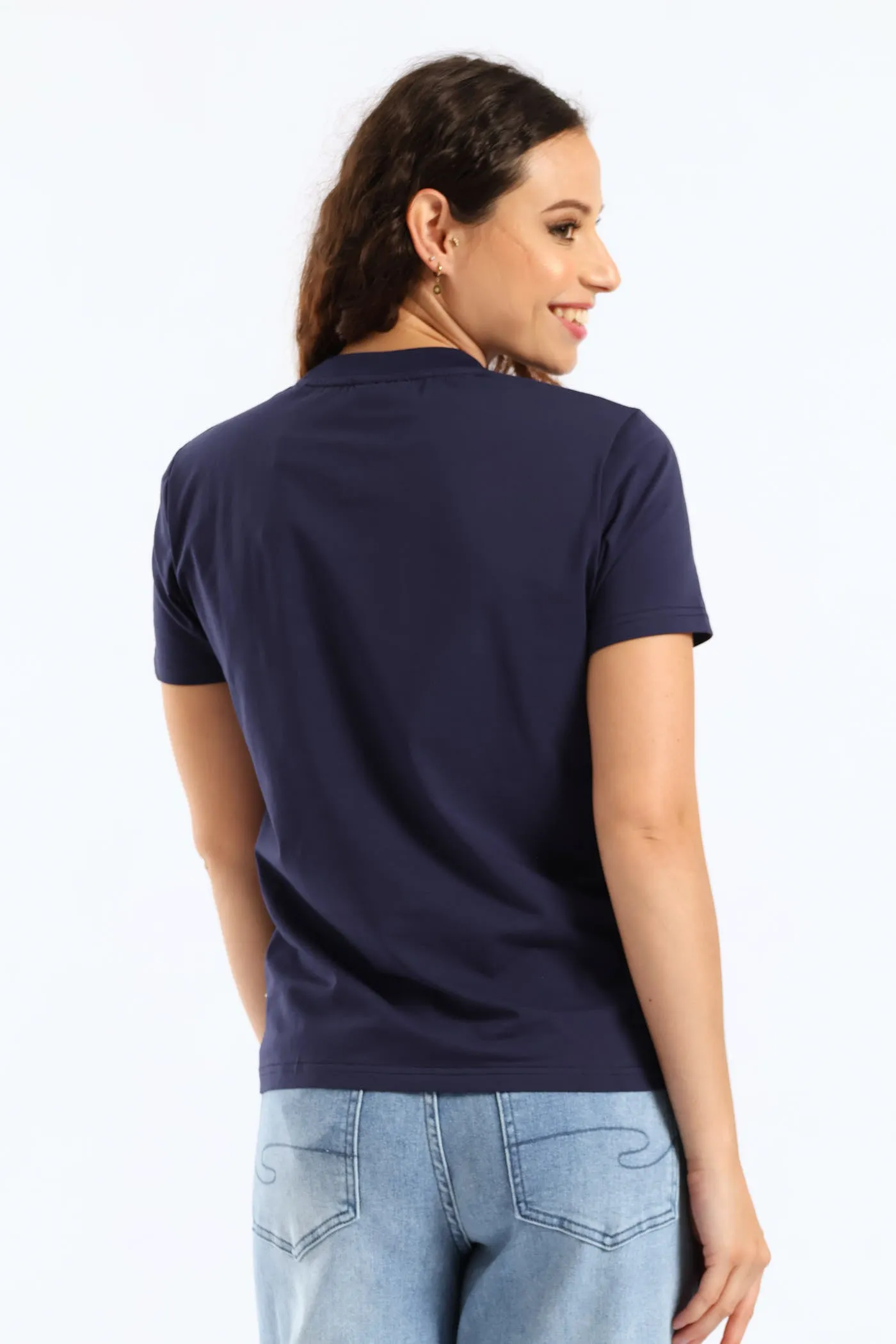 Regular Fit T-Shirt - Navy sold by Edgars product image thumbnail 4