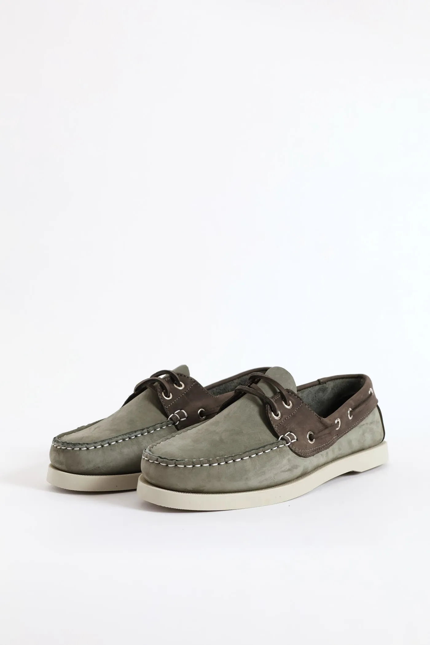 Fashion Lace Up Nubuck Docksider - Grey sold by Edgars product image thumbnail 5
