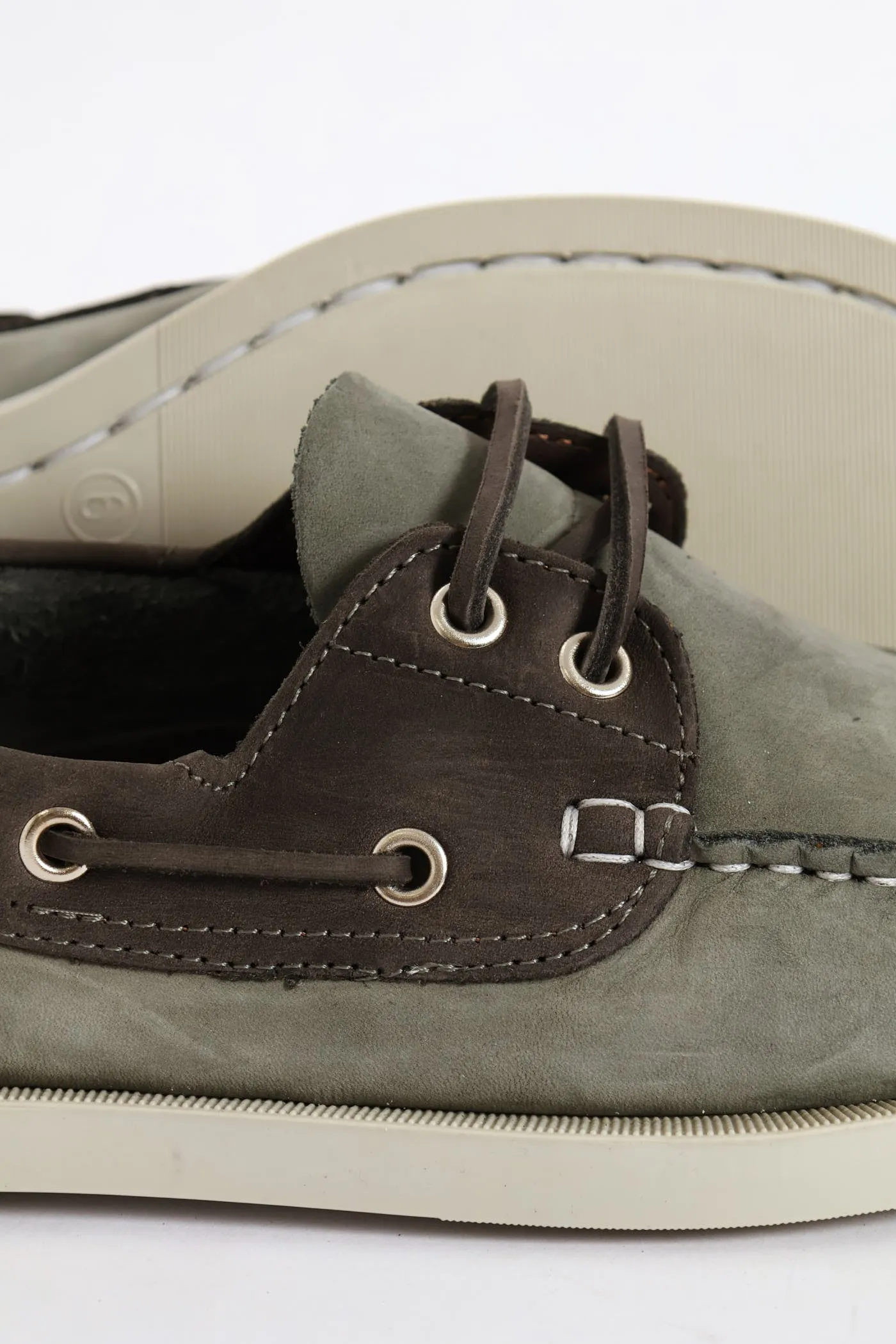 Fashion Lace Up Nubuck Docksider - Grey sold by Edgars product image thumbnail 2
