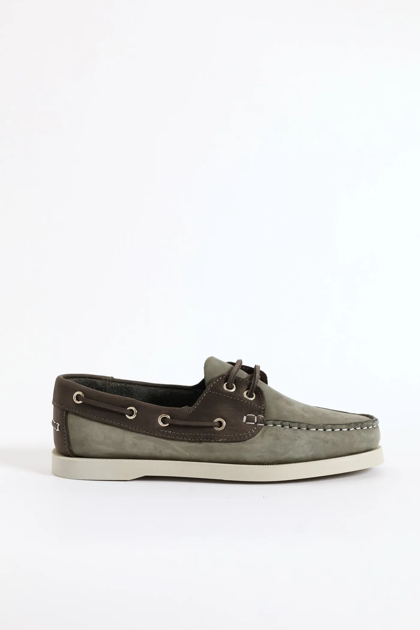 Fashion Lace Up Nubuck Docksider - Grey sold by Edgars product image thumbnail 3