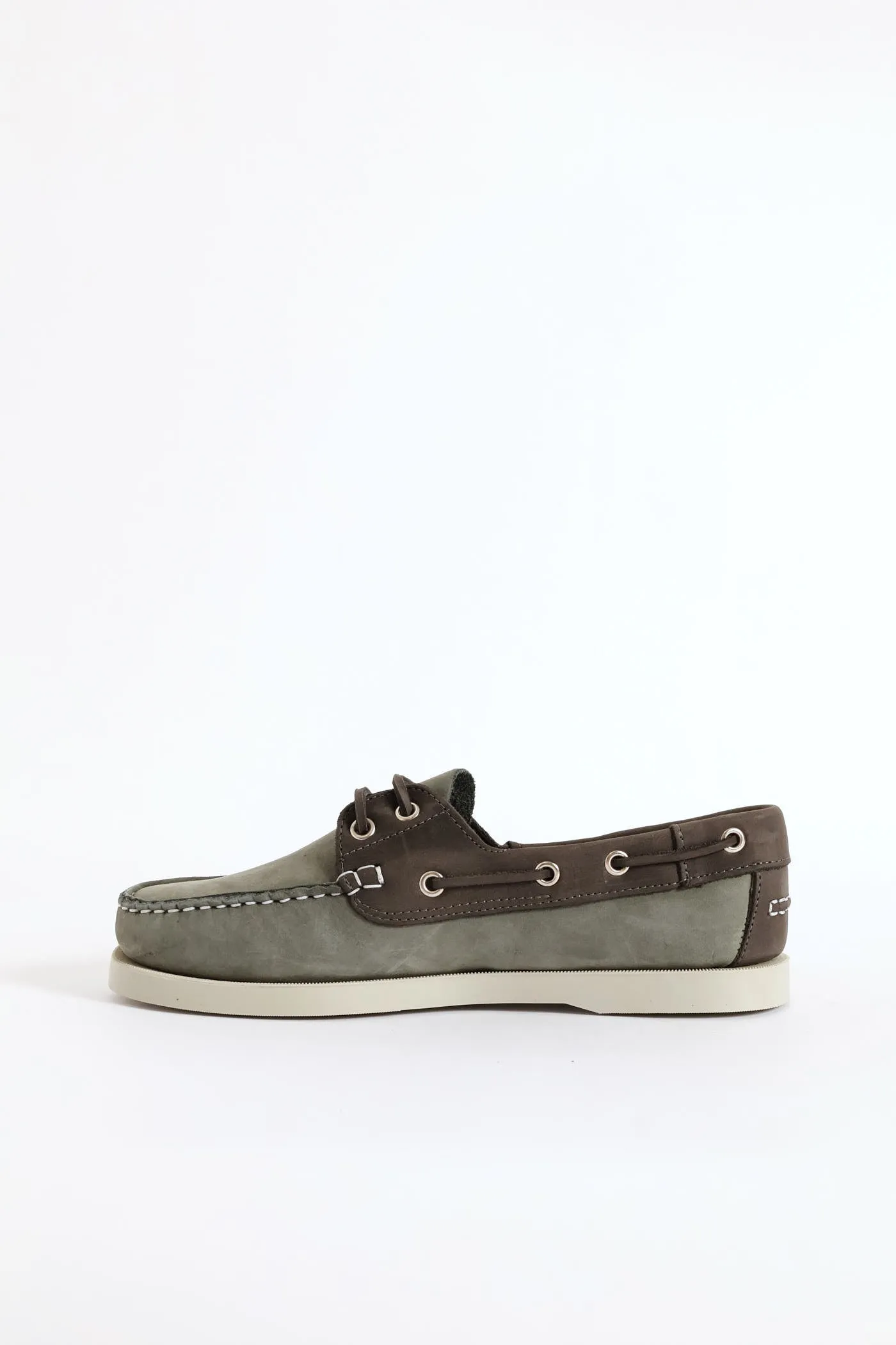 Fashion Lace Up Nubuck Docksider - Grey sold by Edgars product image thumbnail 4