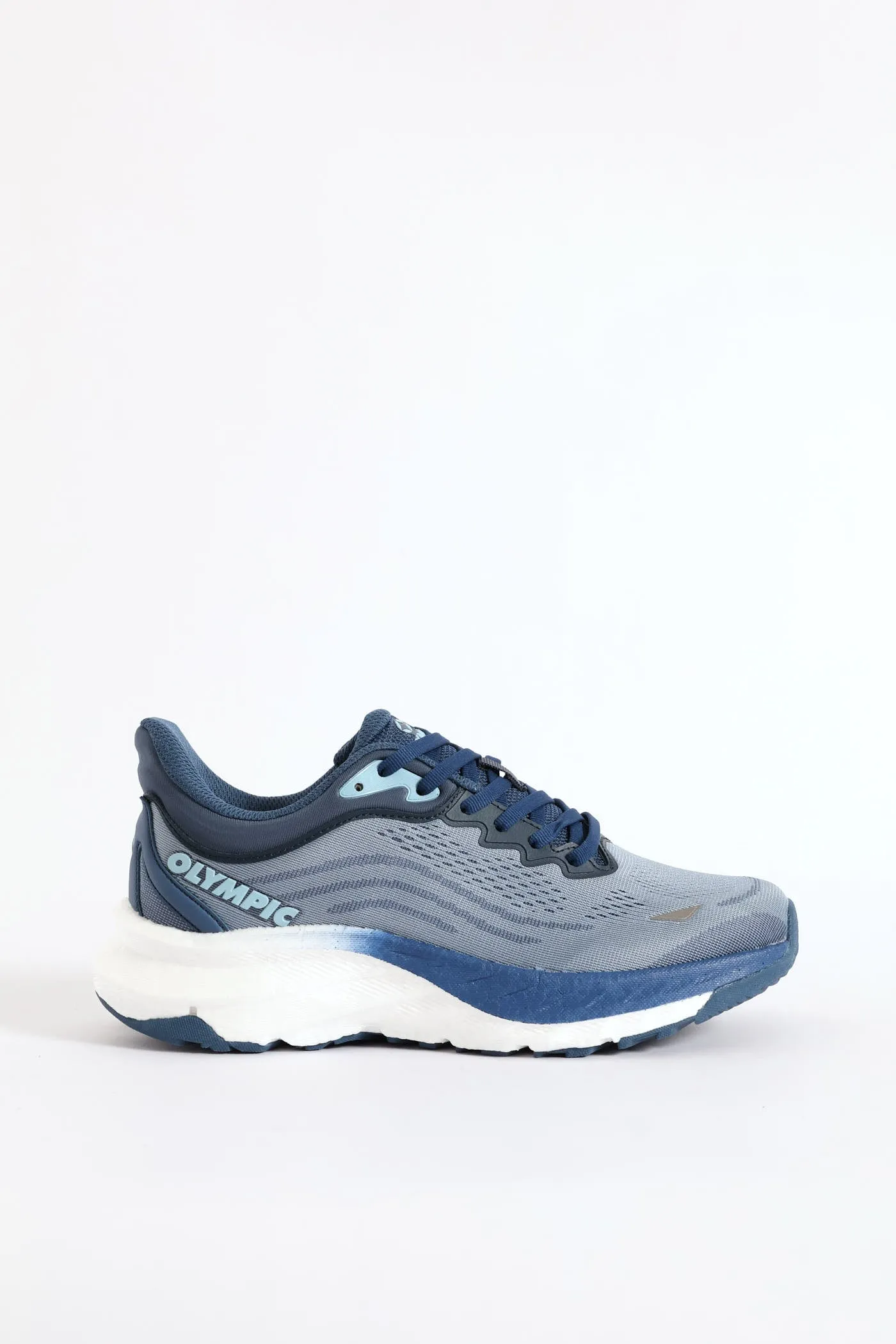 The Streak Lace Up Trainer - Blue sold by Edgars product image thumbnail 4