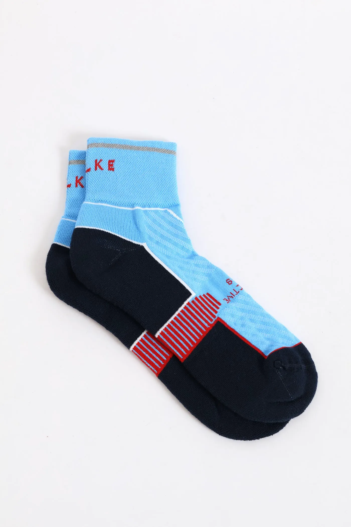 Reflective Runner Socks - Blue sold by Edgars