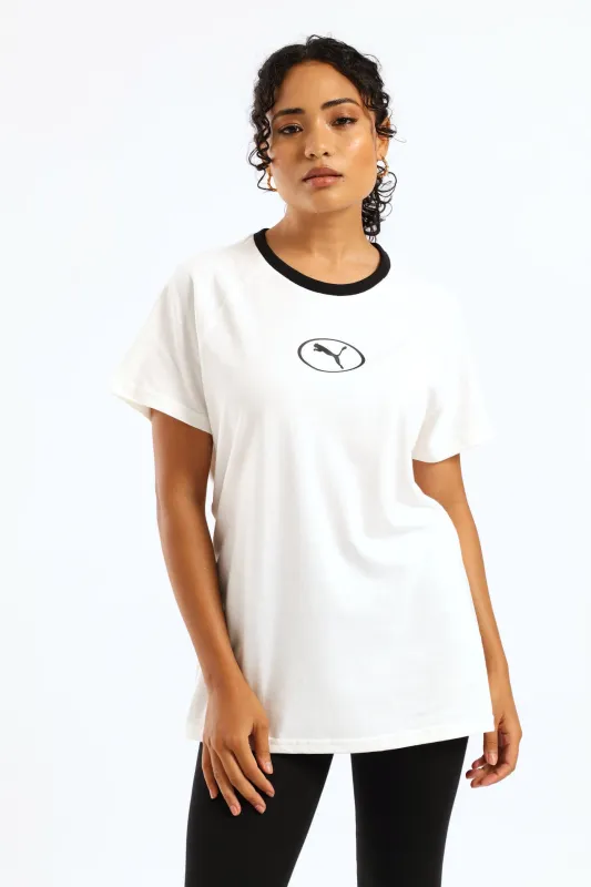 Sport Graphic Tee - White sold by Edgars