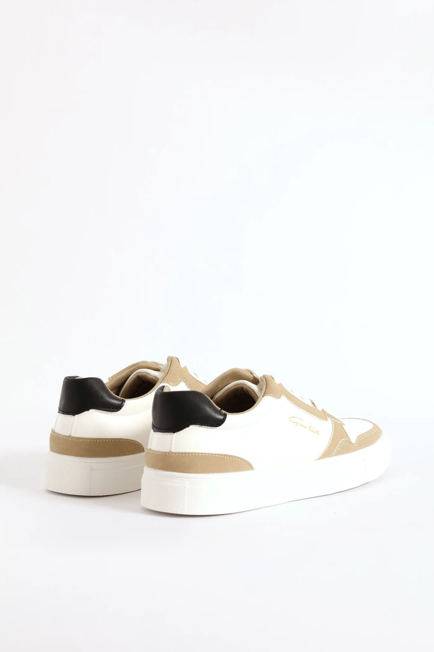 Finn Panelled Lace Up Sneaker - White sold by Edgars product image thumbnail 5