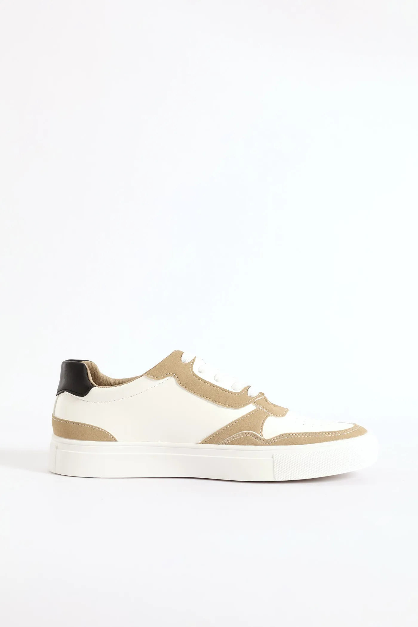 Finn Panelled Lace Up Sneaker - White sold by Edgars product image thumbnail 4